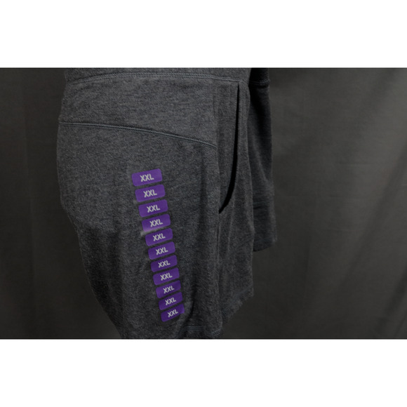 NEW Active Life Womens 2xl Gray Gym Biker Shorts - Picture 4 of 6